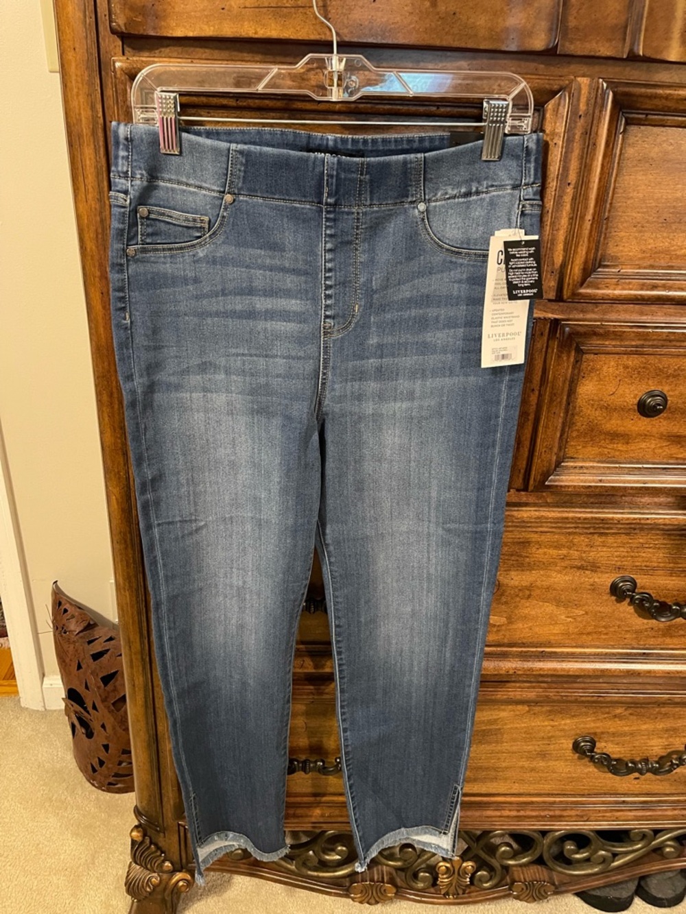 Liverpool Women's Skinny Jeans - Medium Blue Wash